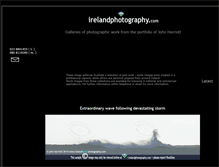 Tablet Screenshot of irelandphotography.com